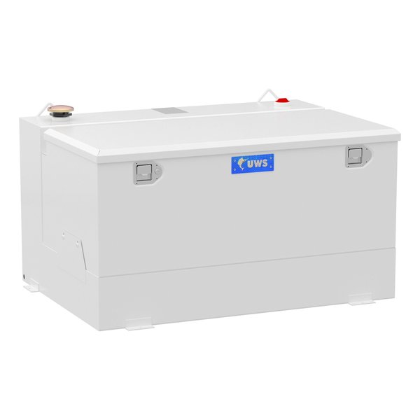 Uws UWS STEEL COMBO TRANSFER TANK 85 GALLON WHITE ST-85-COMBO-W